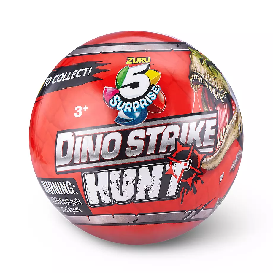 5 Surprise - Dino Strike, surprise mystery battling collectible dinos