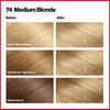 Revlon - Colorsilk Beautiful Color, permanent hair colour - 74 Medium Blond - 3