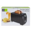 Hauz Basics -  2 slice toaster, black - 5