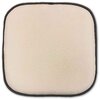 Memory foam chair pad, 16"x16", black - 3