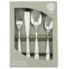 Cutlery set, stainless steel, 24 pieces