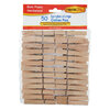 Henlé Pro - Wood clothespins with spring, pk. of 50