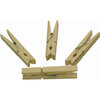Henlé Pro - Wood clothespins with spring, pk. of 50 - 2