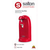 Salton Essentials - Electric can opener, red - 2