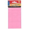 Neon sticky notepads, 3 pads, 75 pages