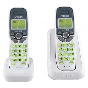 Ensemble de 2 téléphones sans-fil avec afficheur/Répondeur/Bloqueur d'appels  - Réusiné