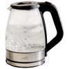Hauz Basics - Illuminating glass kettle, 1.7L, stainless steel - 2