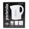 Proctor Silex - Durable kettle, white, 1L - 4