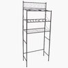 3 tier over-the-toilet bathroom shelving unit - 3