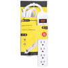 eLink - Power bar with surge protection, 6 outlets, 4ft - 2