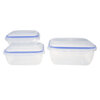 Set of 3 square food containers - 3