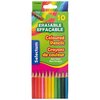 Crayons de couleur effaçbles, paq. de 10