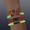 Fashion Angels - Tell Your Story!, neon glow-in-the-dark alphabet bead kit, bracelet making kit - 2