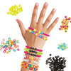 Fashion Angels - Tell Your Story!, neon glow-in-the-dark alphabet bead kit, bracelet making kit - 4