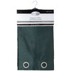 Faux silk panel with grommets, 54"x63", green - 3