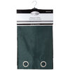 Faux silk panel with grommets, 54"x84", green - 3