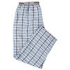 Yves Martin - Men's flannel sleep pants, blue plaid, large (L) - 3