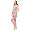 Women's slip nightgown, pink floral, large (L) - 2