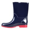 Rubber rain boots - Navy, size 2 - 3