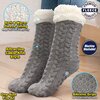 Huggle - Ultra plush slipper socks with non-slip grips - 4