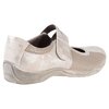 Women's round toe slip-on sports shoes with velcro closure, size 5 - 4