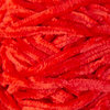 Velvet polyester yarn, red, 100g - 2