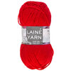 Acrylic yarn, red, 100g