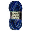Ombré acrylic yarn, blue ombré, 100g