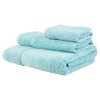 Malibu Home Collection - 3-pack towel set, blue - 2