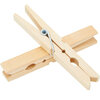 Henlé Pro - Wood clothespins with spring, pk. of 24 - 2