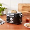 Frigidaire - Retro 2 slice toaster, black - 2
