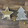 Wooden decorative star with LED lights, 12" - 2