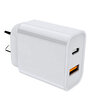 Wall charger USB-C and USB-A 2.4 AMP