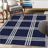 MONTEBELLO Collection, square patterned rug, slate, 3'x4' - 2