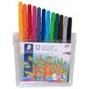 Staedtler -Crayons à feutres coloriés, paq. de 12