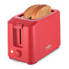 Salton - Compact toaster, 2 slices, red - 2
