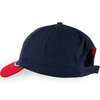 Cotton twill cap with embroidered brim - Swoosh stripes - 2