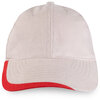 Lightweight cotton cap with contrast trim - 3