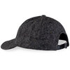 Faux leather-trimmed wool blend tweed baseball cap - 2