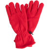 Polar fleece gloves, red - 2