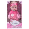 Cutie baby doll with headband, pink - 3