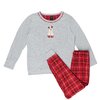 Mommy & Me Matching PJ sets, Beagle in Slippers, red, medium (M) - 2