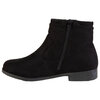 Women's slouch ankle boots with side tabs, black, size 5 - 3
