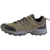 Men's low top hiking shoes with reflective strips, khaki, size 7 - 3