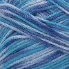 Red Heart Comfort - Yarn,  turquoise/blue print - 2