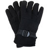 Fleece gloves with adjustable wrist leash - 2