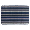 ALLURA - Striped mat, 3'x4', navy tones