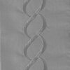 Venus, sheet set with embroided helix detail, queen, grey - 2