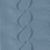 Venus, sheet set with embroided helix detail, queen, blue - 2