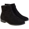 Women's slouch ankle boots with side tabs, black, size 9 - 2